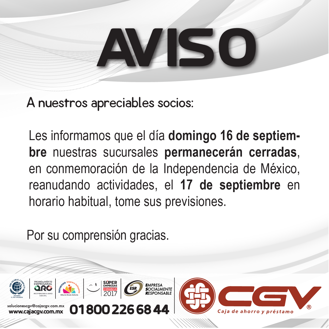 aviso