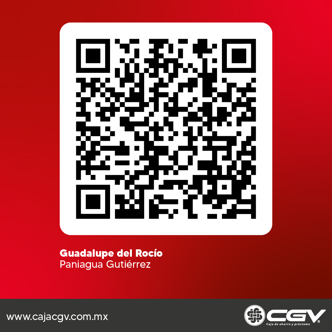 Guadalupe del Rocío Paniagua Gutiérrez caja cgv